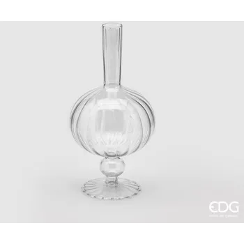 Váza Skleněná váza Monofiore čirá, 25x12,5 cm