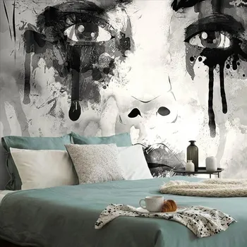 Tapeta Dovido Tapeta módní žena v černobílém provedení