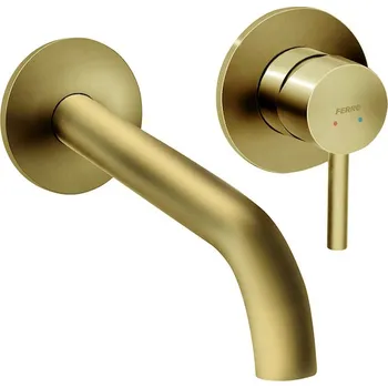 Novaservis Umyvadlová nástěnná pod. baterie Ciriculus,kartáčované zlato BCK3PABG