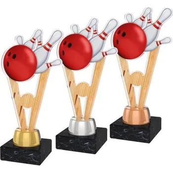 Poháry Bauer Akrylátová trofej ACUTMINIM06 | Bowling