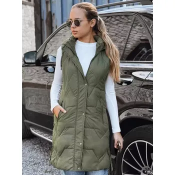 Dámská vesta DSTREET ZELENÁ XL