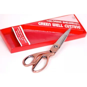 Krejčovské nůžky Nůžky GREEN WELL CUTTING bronz délka 24cm