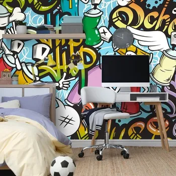 Tapeta Dovido Samolepící tapeta veselý street art