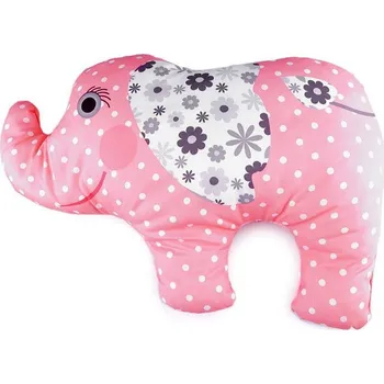 Bytový textil Tvarovaný polštářek - slon - 9 (377) růžová sv. slon