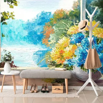 Tapeta Dovido Tapeta jarní kytice u okna