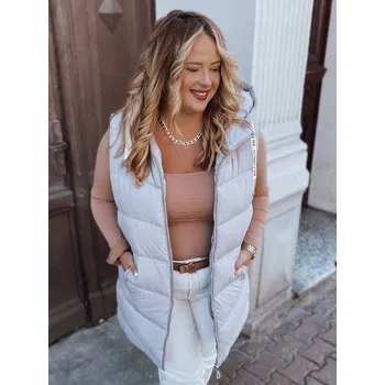 Dstreet Fialová dámská trendy vesta Mirelli