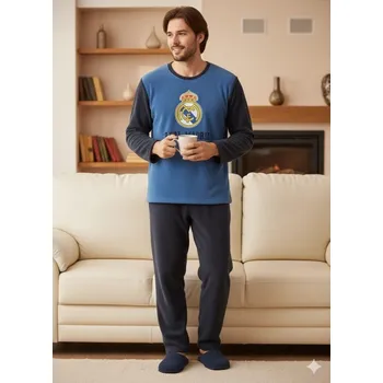 Pánské pyžamo Fan-shop Pyžamo REAL MADRID blue velikost: M