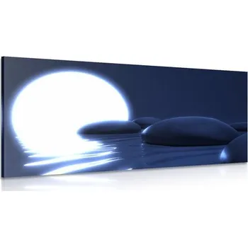 Obraz Dovido Obraz Zen kameny a úplněk měsíce