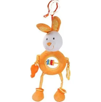 Hračka pro nejmenší Baby hračka s tvary a klipem, Pidilidi, 5029, oranžová