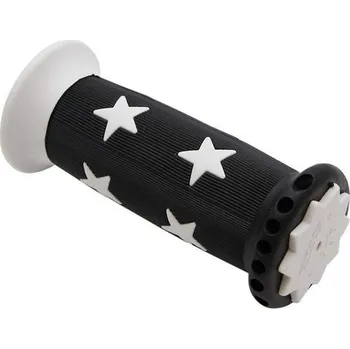 grip FORCE Gripy dětské Force STAR gumové - černo-bílá