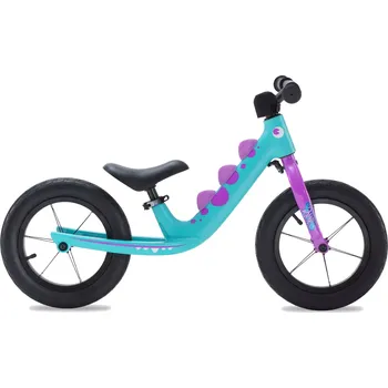 Dětské kolo ROYALBABY odrážedlo Balance bike Air Tire 12" Dino tyrkysová
