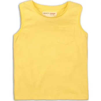 Tílko chlapecké, Minoti, 1VEST 8, žlutá - 146/152 | 11/12let