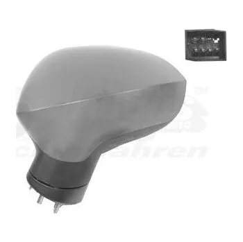 Auto zrcátko Vnější zpětné zrcátko VAN WEZEL 4919817