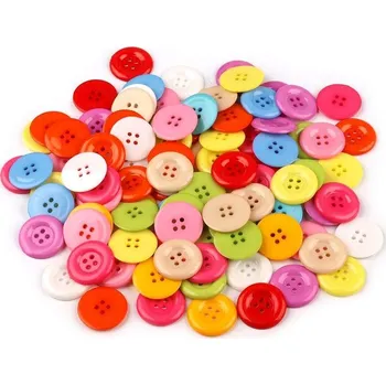Knoflík Knoflík barevný mix velikost 40" 20 ks v balení