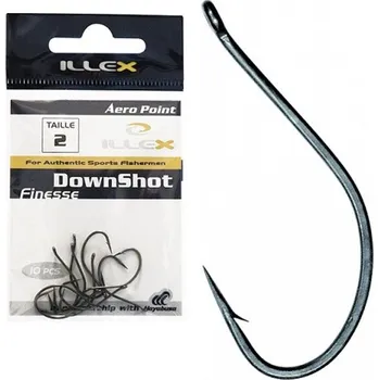 Rybářský háček Illex Háčky Drop Shot Finesse 10ks - vel. 2