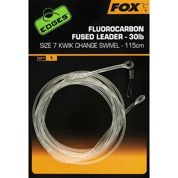 Umělá nástraha Fox Návazec Fluorocarbon Fused leader 115cm 30lb - vel.7