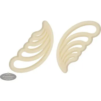 Čokoláda Filigránek Belle bílý - peříčko Feathers 54 mm - cca 440 ks