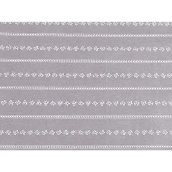 Bavlněná látka Folk pruhy - 3 (24) šedá holubí