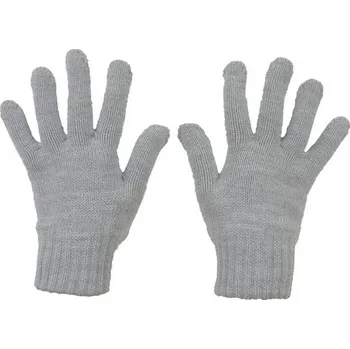 Rukavice Bontis Dámské pletené zimní rukavice Šedá