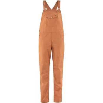Dámské kalhoty kalhoty dámské FJÄLLRÄVEN Vardag Dungaree Trousers W Desert Brown - XS