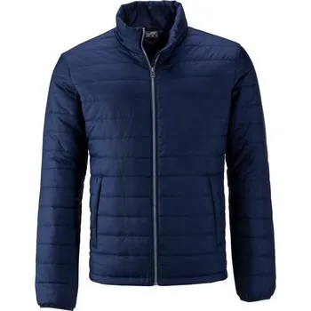 James & Nicholson (Daiber) Pánská jarní bunda JN1120 - Tmavě modrá | L