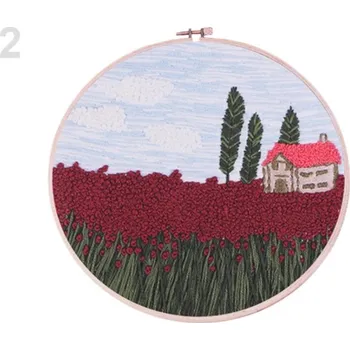 Vyšívací vzor Sada na vyšívání s předtištěným motivem - 2 viz foto