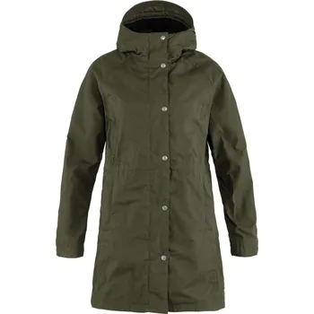 oudoor bunda dámská FJÄLLRÄVEN Karla Hydratic Jacket W Deep Forest - S