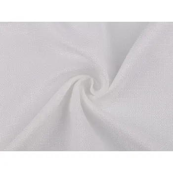 Kostýmovka strukturovaná METRÁŽ - 1 bílá