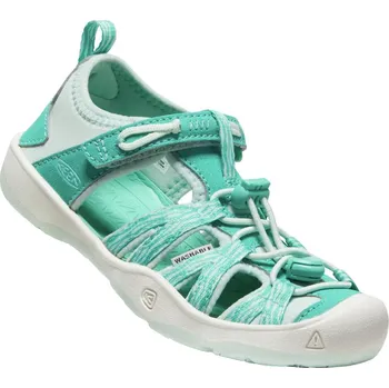 Chlapecké sandály sandály dětské KEEN MOXIE SANDAL CHILDREN, waterfall/blue glass - 29