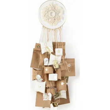 kreativní sada Sada na výrobu adventního kalendáře macramé