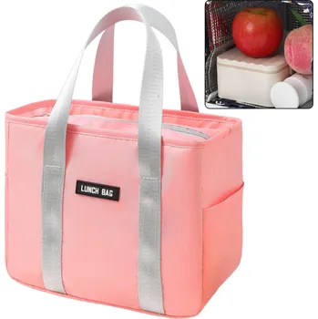 Termobox LEAN Izolační Termotaška na Oběd Růžová 24 cm