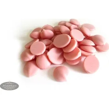 Čokoláda Master Martini Růžová jahodová poleva - 20 kg