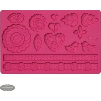 Nádoba na pečení Wilton Silikonová forma Folk Designs