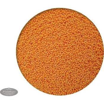 Jedlá dekorace na dort Máček oranžový - cukrový posyp 2000 g