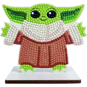 Diamantové malování Diamantové malování postava Star Wars Baby Yoda
