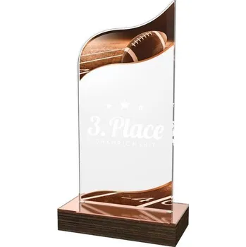 Poháry Bauer Akrylátová trofej WPLA524 | Americký fotbal
