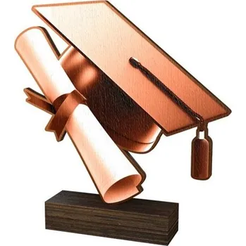 Volný čas Poháry Bauer Dřevěná plaketa WF181 | Studium