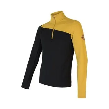 Sensor Triko Sensor DR Merino Extreme Zip mustard/black