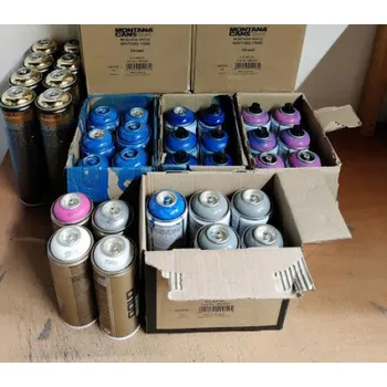 Výtvarná barva Montana VÝPRODEJ 400ml Snow White / BLK 9100