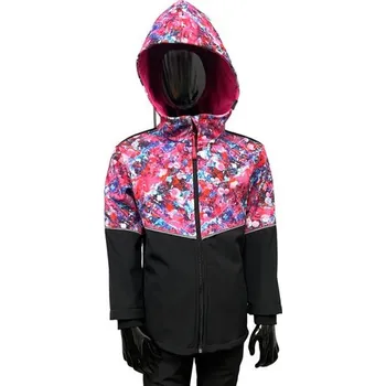 Sheedlo Dětská softshellová bunda Sheedlo růžovo/černá