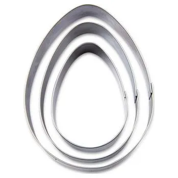 kreativní sada Sada vykrajovátek vajíčka 3ks