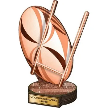 Poháry Bauer Dřevěná plaketa RWR139 | Rugby