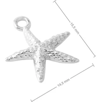 Přívěsek Stříbrný přívěsek mořská hvězda