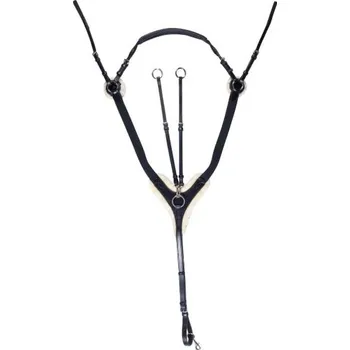 Koňské kamaše Poprsník HKM Cambridge s umělým beránkem