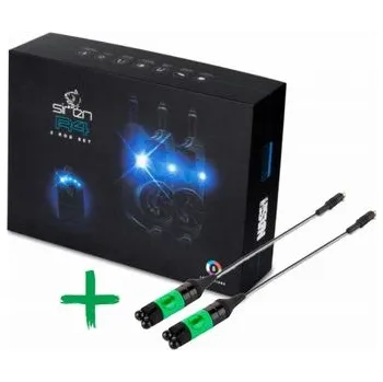 Signalizace záběru Nash Sada signalizátorů R4 Alarm 2+1 + 2x Siren Night Glo Bobbin Small ZDARMA!