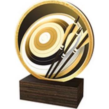 Volný čas Poháry Bauer Dřevěná plaketa TFRW550 | Lukostřelba