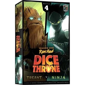 Desková hra Roxley Game Laboratory Dice Throne: ReRolled - Treant v Ninja (Season 1, Box 4)