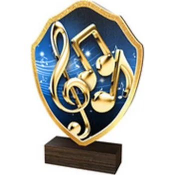 Poháry Bauer Dřevěná plaketa TFRW174 | Hudba