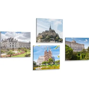 Obraz Dovido Set obrazů historické bohatství