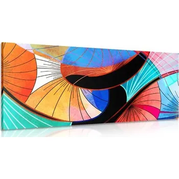 Obraz Dovido Obraz abstraktní pestrobarevná abstrakce